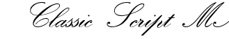 Classic Script MN Font: Free Download | MaisFontes