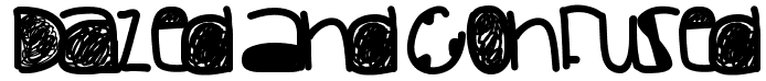 Dazed And Confused Font: Free Download | MaisFontes