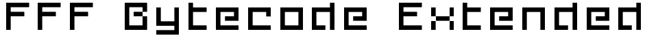 FFF Bytecode Extended Font: Free Download | MaisFontes