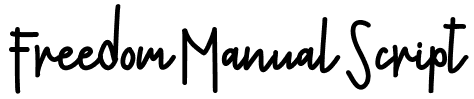 Freedom Manual Script: Free Font Download | MaisFontes
