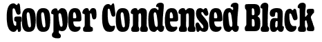 Gooper Condensed Black Font: Free Download | MaisFontes