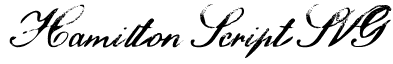 Hamilton Script SVG: Free Font Download | MaisFontes