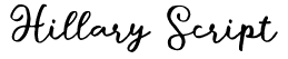 Hillary Script Font: Free Download | MaisFontes
