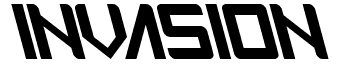 INVASION Font: Free Download | MaisFontes