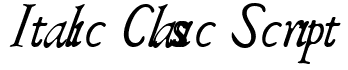 Italic Classic Script: Free Font Download | MaisFontes