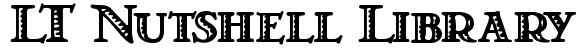 LT Nutshell Library: Free Font Download | MaisFontes