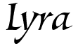 Lyra: Free Font Download | MaisFontes