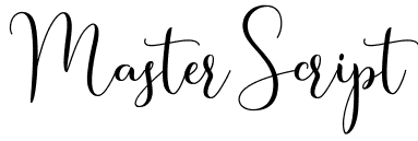 Master Script: Free Font Download | MaisFontes