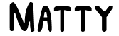 Matty Font: Free Download | MaisFontes