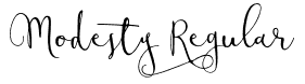 Modesty Regular Font: Free Download | MaisFontes