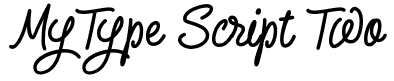 MyType Script Two Font: Free Download | MaisFontes