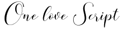 One love Script Font: Free Download | MaisFontes