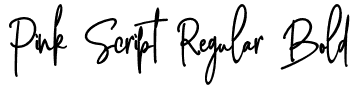 Pink Script Regular Bold Font: Free Download | MaisFontes