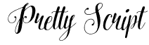 Pretty Script: Free Font Download | MaisFontes