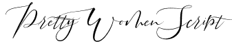 Pretty Women Script: Free Font Download | MaisFontes