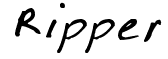Ripper Font: Free Download | MaisFontes