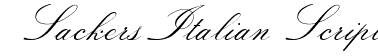 Sackers Italian Script Font: Free Download | MaisFontes