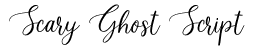 Scary Ghost Script: Descargar Fuente Gratis | MaisFontes