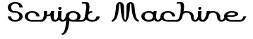 Script Machine: Baixar Fonte Grátis | MaisFontes