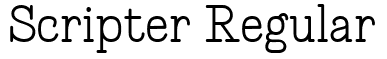 Scripter Regular Font: Free Download | MaisFontes