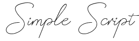 Simple Script Font: Free Download | MaisFontes