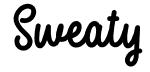 Sweaty: Free Font Download | MaisFontes