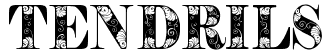 Tendrils Font: Free Download | MaisFontes