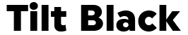 Tilt Black Font: Free Download | MaisFontes