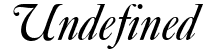 Undefined Font: Free Download | MaisFontes