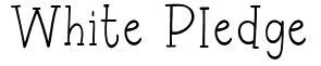White Pledge: Free Font Download | MaisFontes