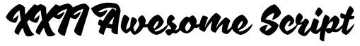 XXII Awesome Script Font: Free Download | MaisFontes